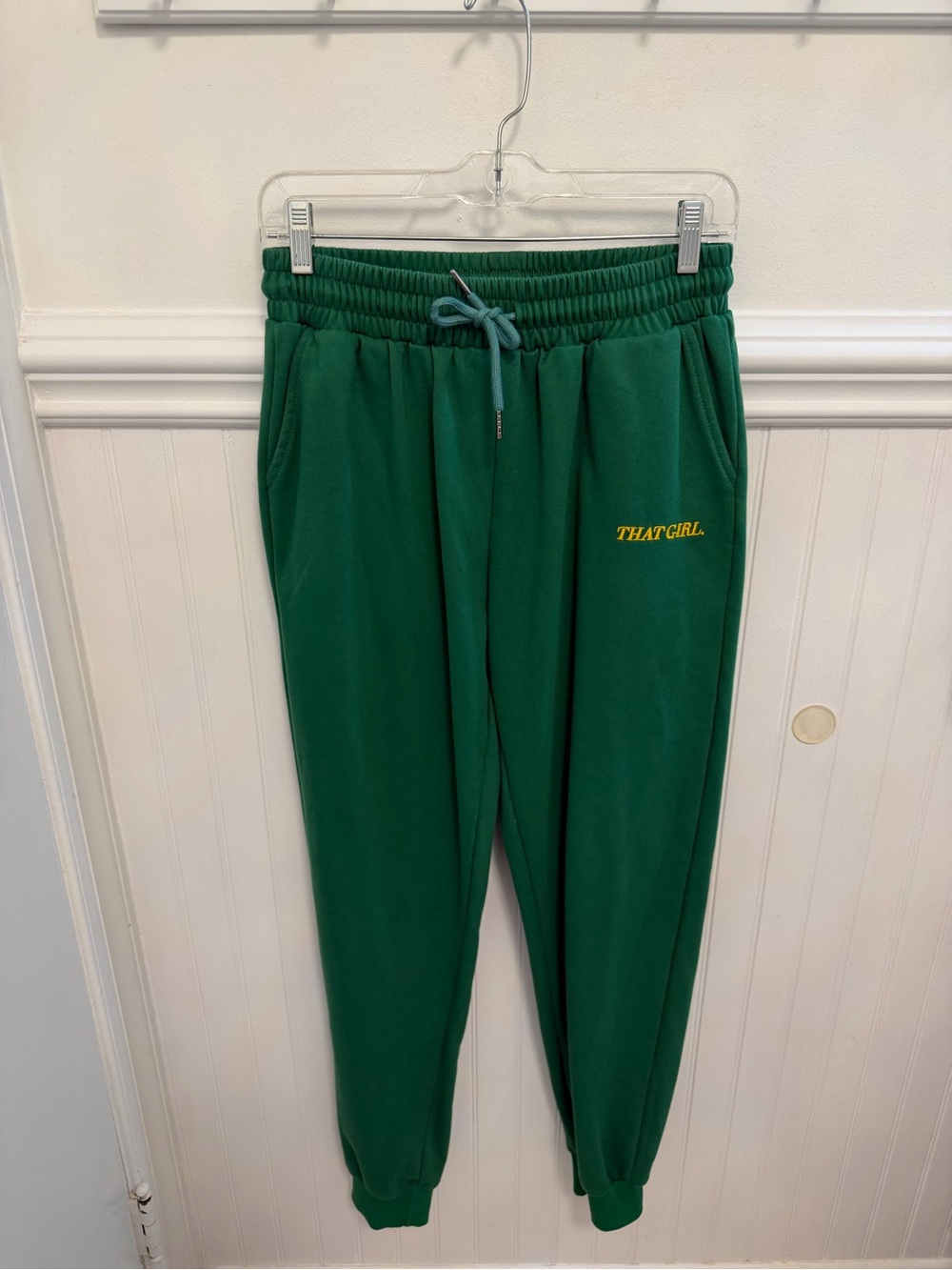 That Girl Green Jogger Sweatpants